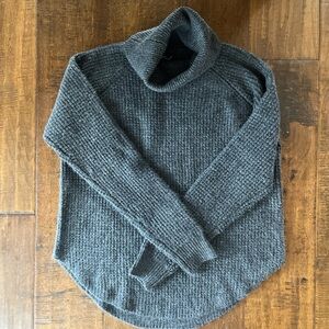 Kuhl Cozy Gray Turtleneck Sweater sz XL